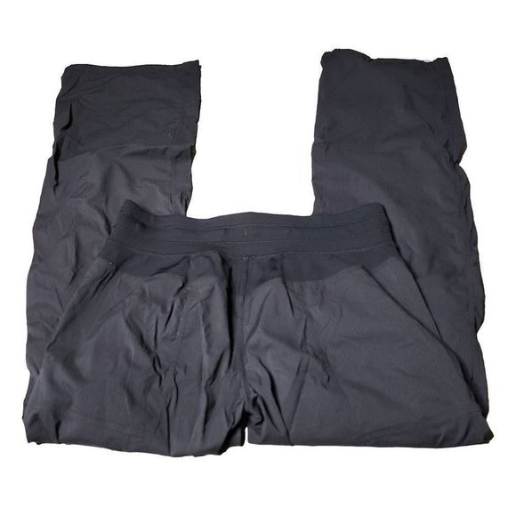 Lululemon dance studio pants unlined black 32" adjustable ankle cargo pants - Picture 4 of 5